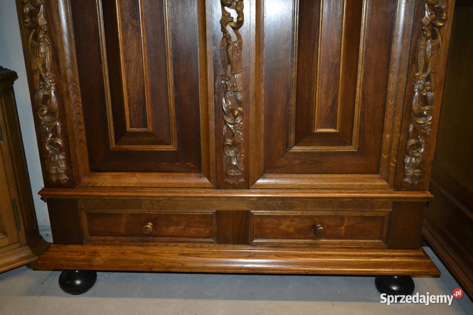 szafa holenderska dąb orzech 2 Będzin