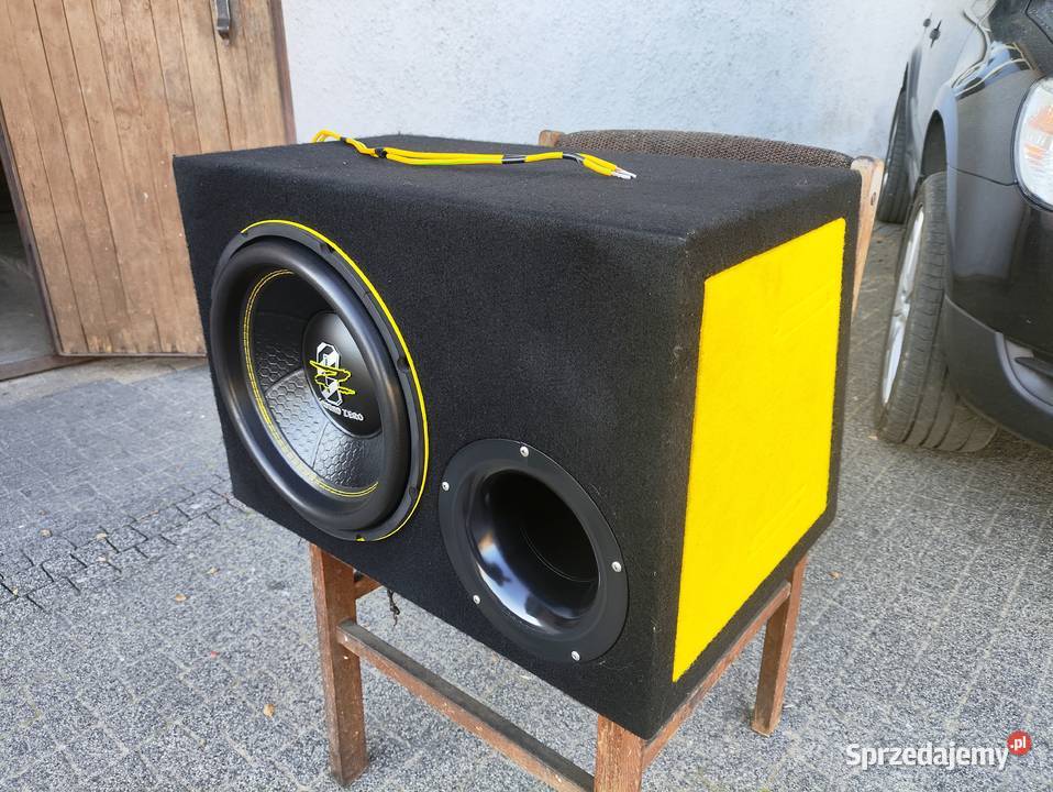 Skrzynia bassowa basowa tuba subwoofer Ground Głośniki Niegowonice