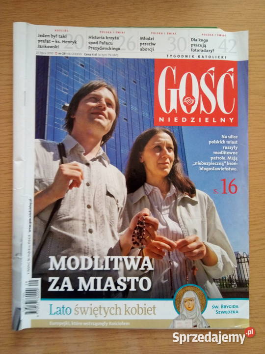 Tygodnik Gość Niedzielny lipiec 2010r Dąbrowa Górnicza
