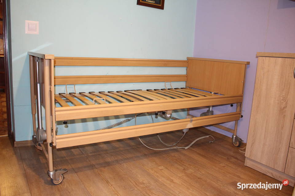 Łóżko rehabilitacyjne Burmeier regulowane z Sprzęt rehabilitacyjny i ortopedyczny Huta Stara