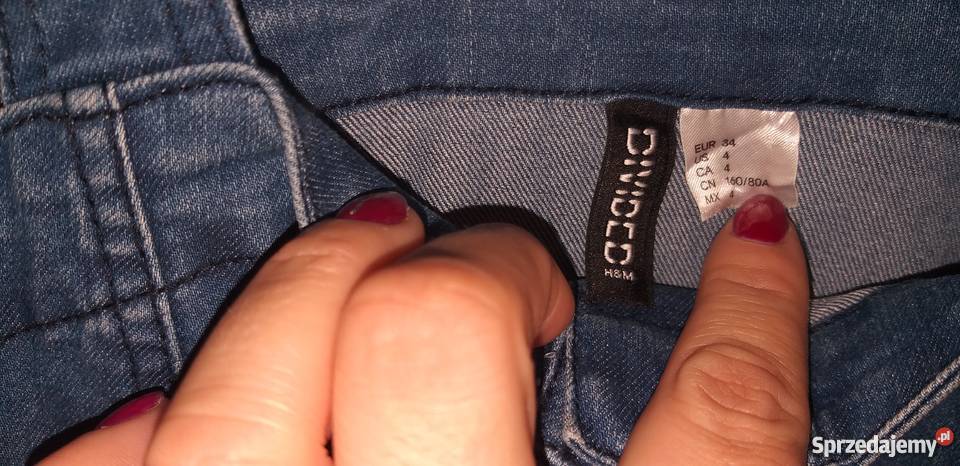 Sukienka jeansowa hm 34 H&M Wola