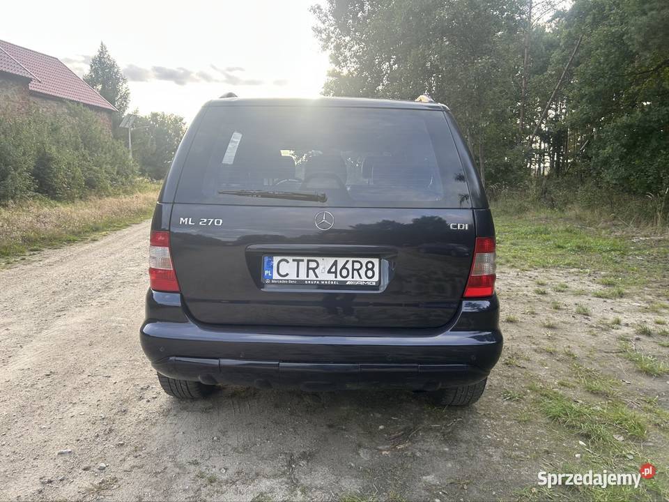 Mercedes Ml 27 cdi pakiet amg Zamiana