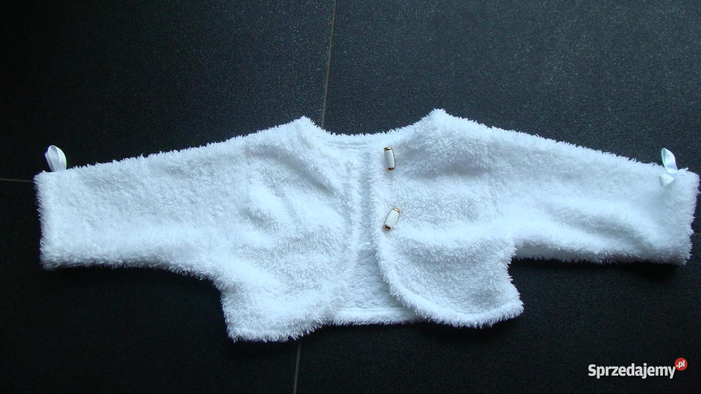 Sukienka na chrzest roczek 8692 biały Racibórz sprzedam