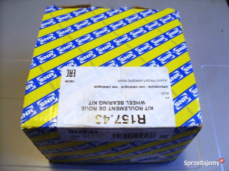 SNR R15743 Zestaw łożysk koła Audi śruby Nowy Staw sprzedam