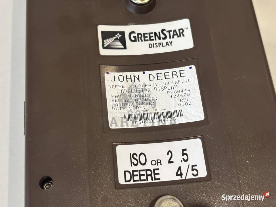 John Deere Kombajn Monitor Terminal GreenStar wielkopolskie Jastrzębniki sprzedam