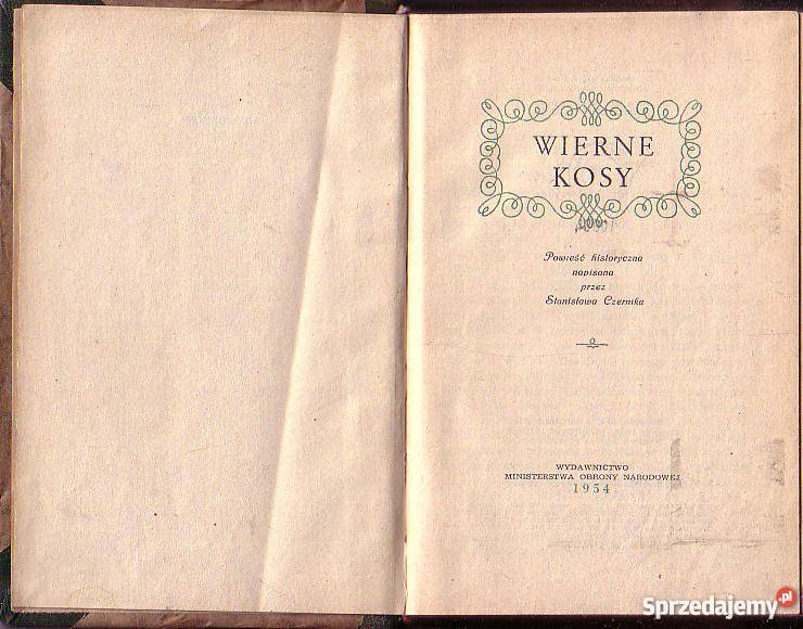 8593 WIERNE KOSY STANISŁAW CZERNIK