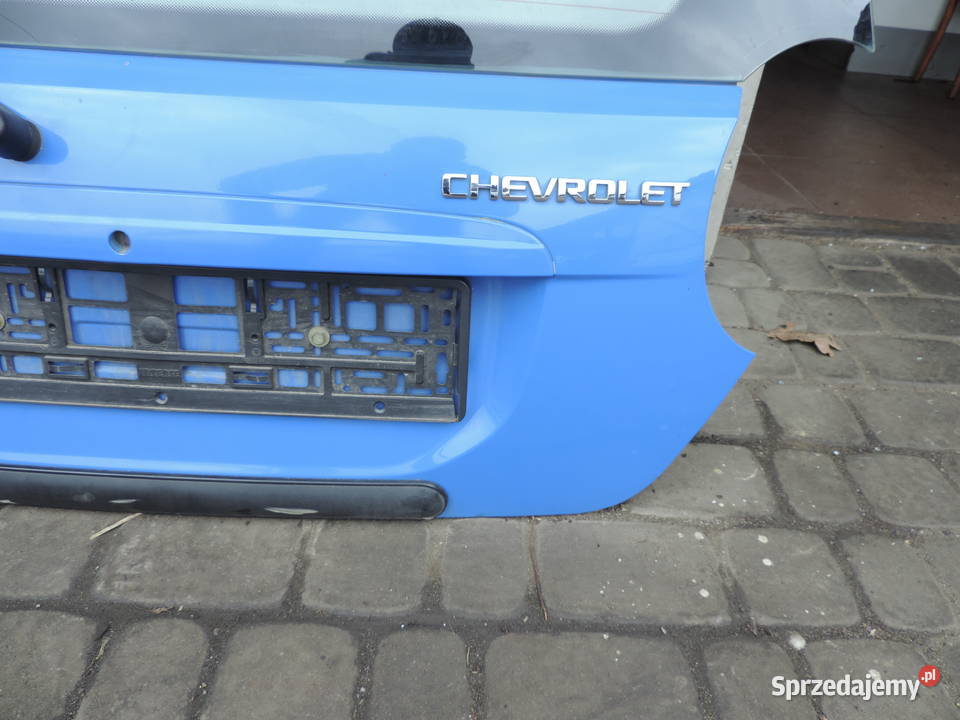 KLAPA BAGAŻNIKA TYŁ CHEVROLET MATIZ II 19U Klapy bagażnika Nowy Sącz