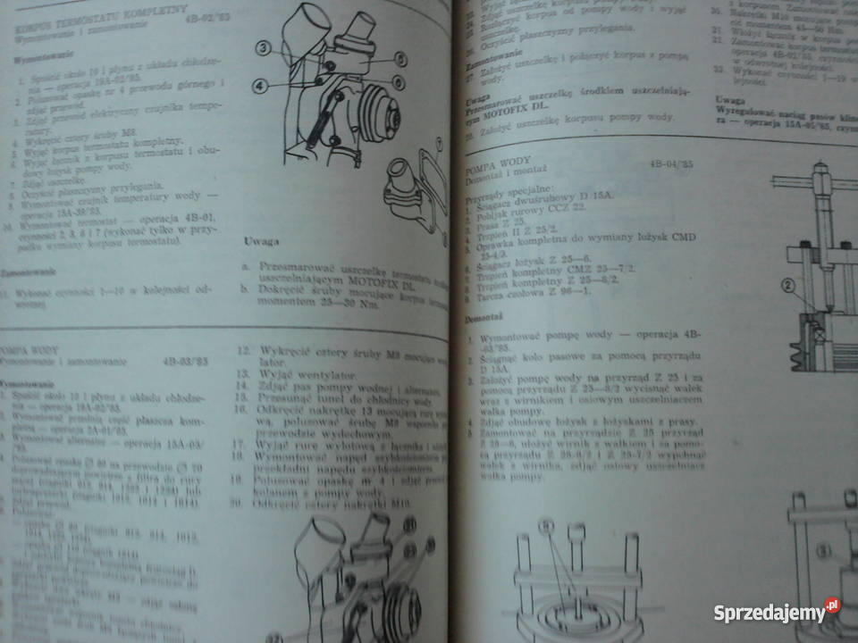INSTRUKCJA NAPRAW URSUS 912 914 1012 1014 1222 1 Lublin sprzedam