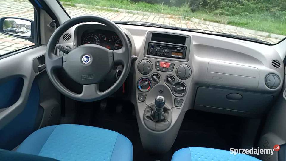 Fiat Panda II 12 klimatyzacja ABS wspomaganie elektryczne szyby Panda pomorskie Mosty