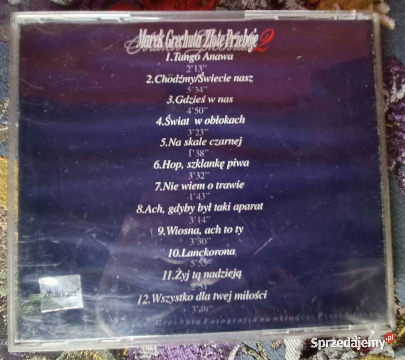 Marek Grechuta Złote przeboje 2 części CD