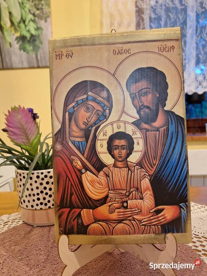 Obrazek na desce Św Rodzina Obrazki i obrazy podkarpackie Strzyżów