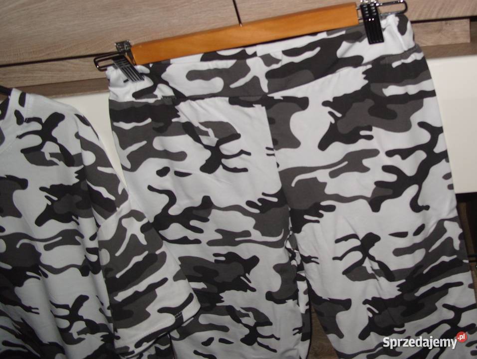 Bawełniany letni komplet Moro Bluzka Legginsy r Odzież sportowa