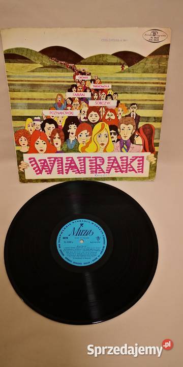 Analogowa płyta zespołu wokalno instrumentalnego Bydgoszcz