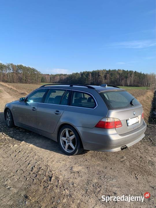 BMW E61 252d 2004r Rok produkcji 2004 Samochody osobowe mazowieckie Mordy