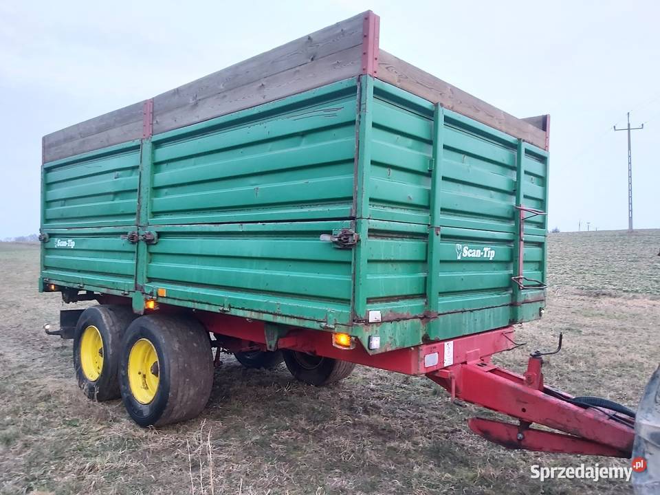 Przyczepa wywrotka tandem Warfama Przyczepy rolnicze lubelskie Jabłonowo