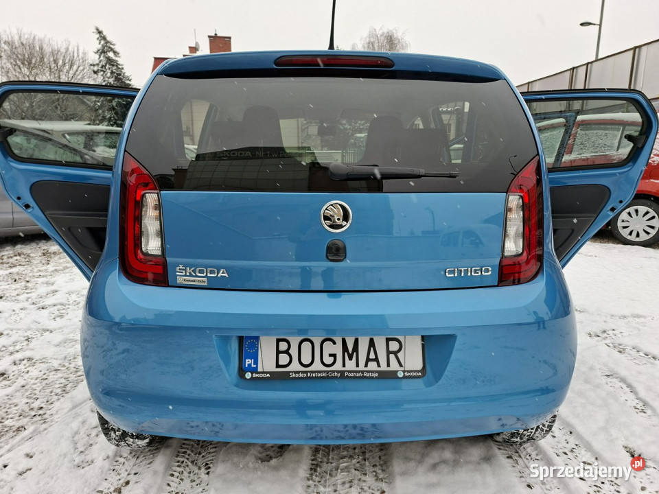 koda Citigo SALON pierwszy wł 100 bezwypadkowa