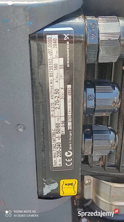 pompa obiegowa Grundfos TPE 40902 Nowy Tomyśl