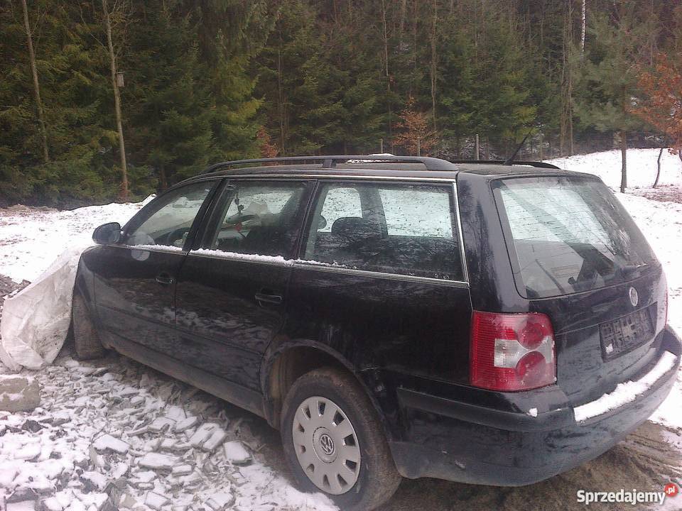 VW Passat 19 TDI fl 101 wypadku Nowy Targ