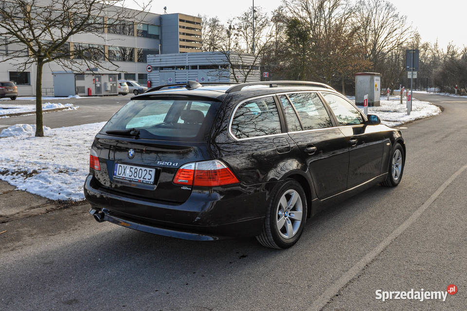 BMW Seria 5 Automat Lift 2009 r Skóry Wrocław