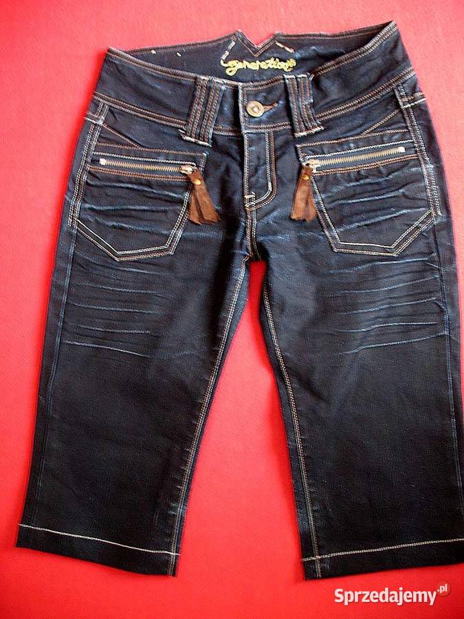 Szorty spodenki Jeans 38 M biodra 96 Generation Do kolan Siedlce