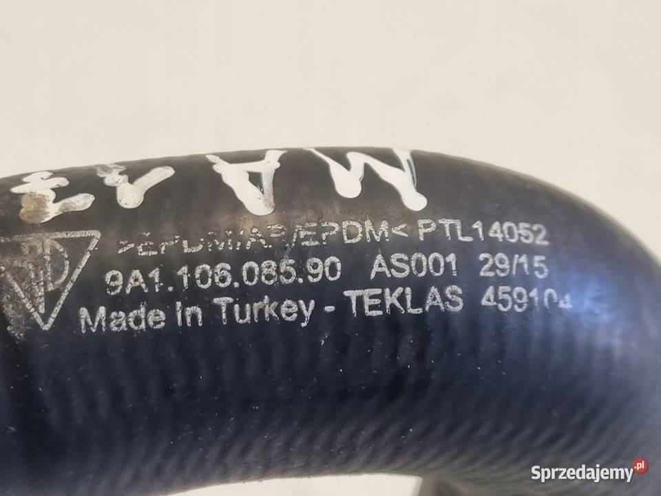 PRZEWÓD WODY rurka 9A110608590 Porsche 911 GT3 Rudka