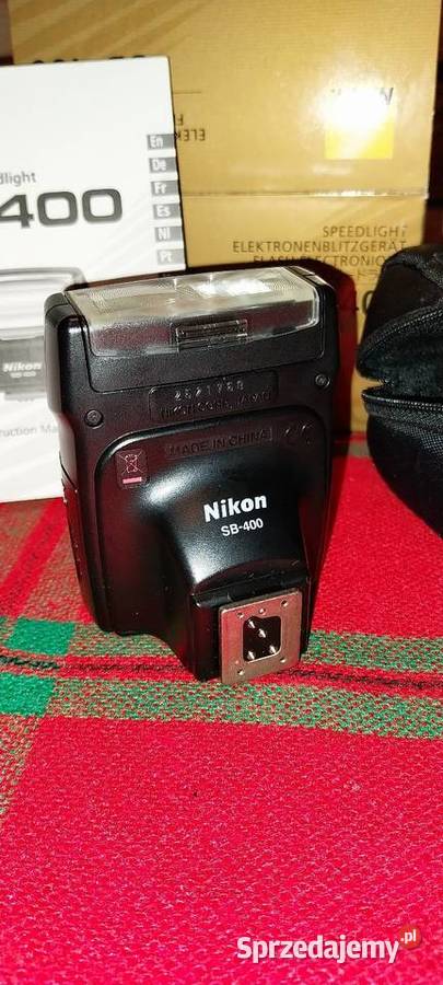 Lampa błyskowa Nikon SB 400 Ciechocinek
