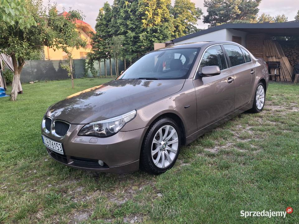 BMW E60 m54 benzyna i gaz Rok produkcji 2004 Wólka Rokicka-Kolonia sprzedam