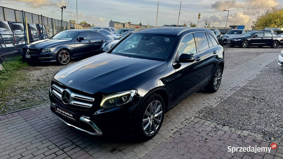 Mercedes GLC 250 4Matic polski salon ledy skóry światła przeciwmgielne Gdańsk
