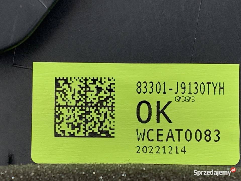 BOCZEK DRZWI PRAWY TYŁ HYUNDAI KONA Crossover