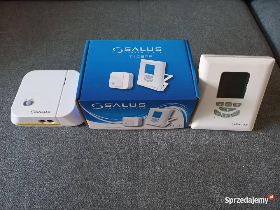 SALUS CONTROLS Regulator bezprzewodowy T105RF Kotły i Piece CO Gdańsk sprzedam
