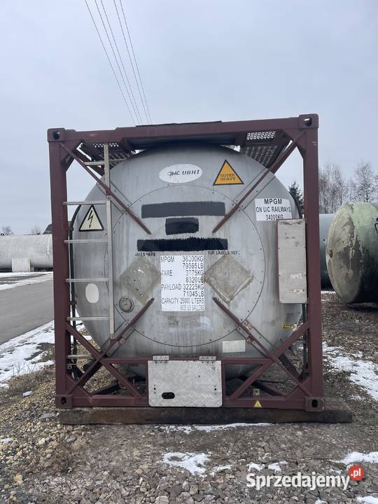 Zbiornik ze stali nierdzewnej Tank Kontener 25 Zbiorniki Oświęcim sprzedam