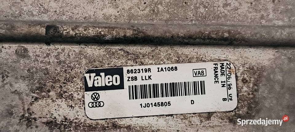 INTERCOOLER VOLKSWAGEN BORA 1J0145805 osobowe Lipno sprzedam