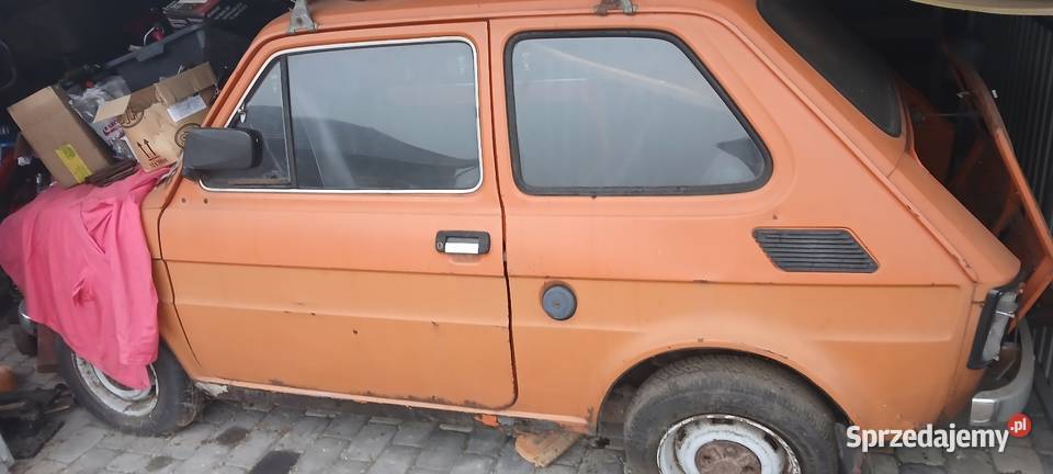 Fiat 126p 1984 kapliczka bambino chrom benzyna Lubliniec sprzedam