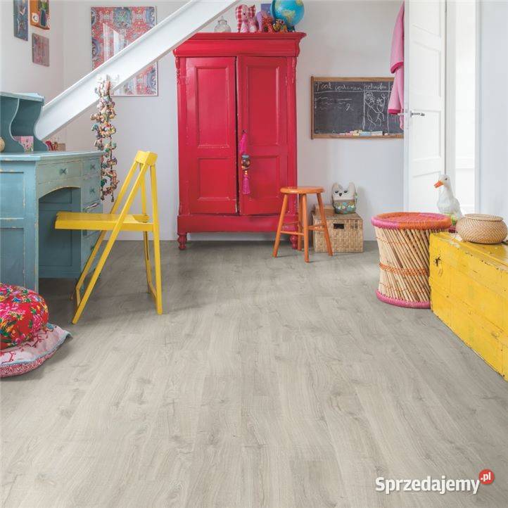 Panele Quick Step Dąb Newcastle szary Kraków