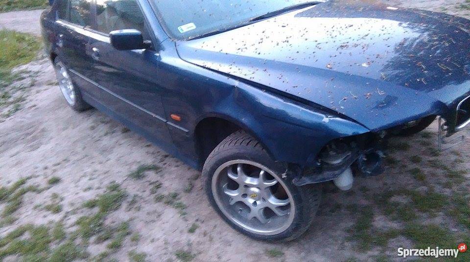 BMW e39 biarritzblau metallic nie e36 e46 520 Lublin sprzedam