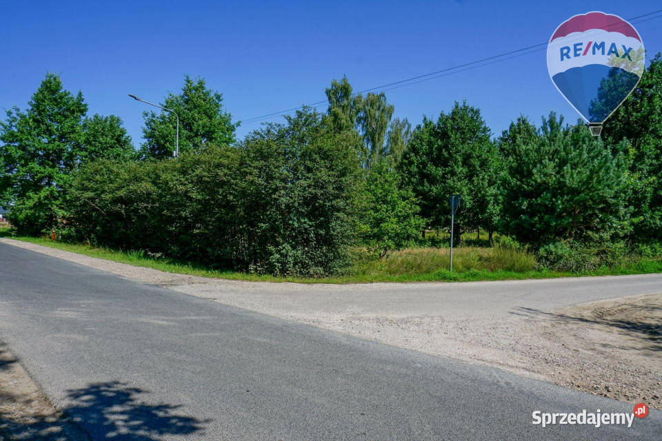 Działka budowlana 1096m2 Grądy k Żyrardowa