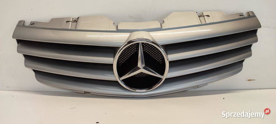 MERCEDES SL R230 GRILL ATRAPA ZADERZAKA PRZÓD