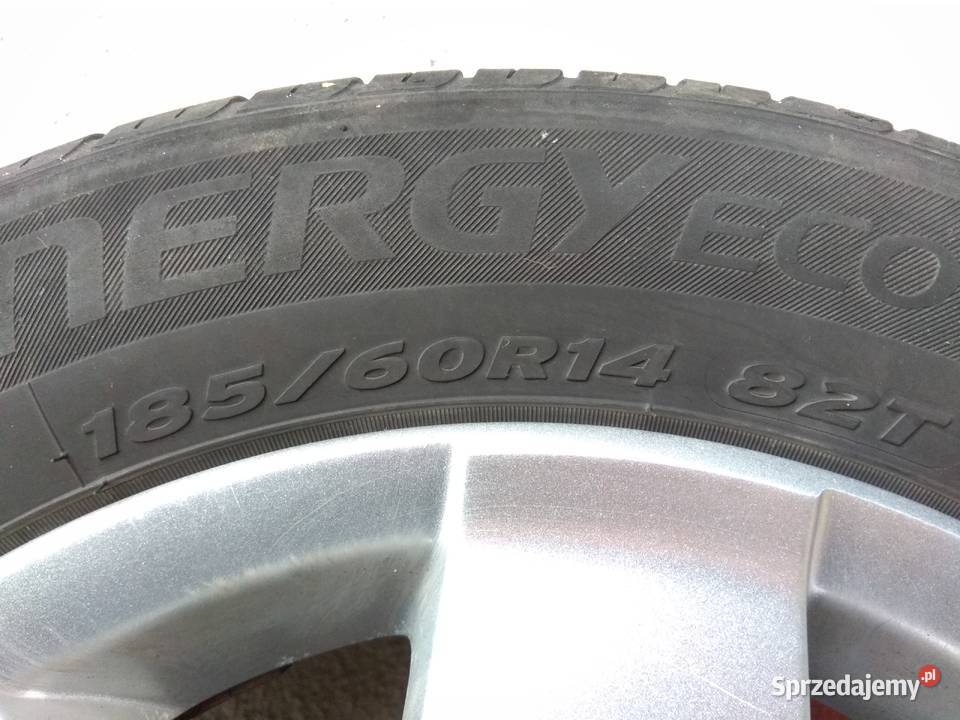 Felgi Alufelgi VW Polo z oponami hankook 185 60 Samochodowe