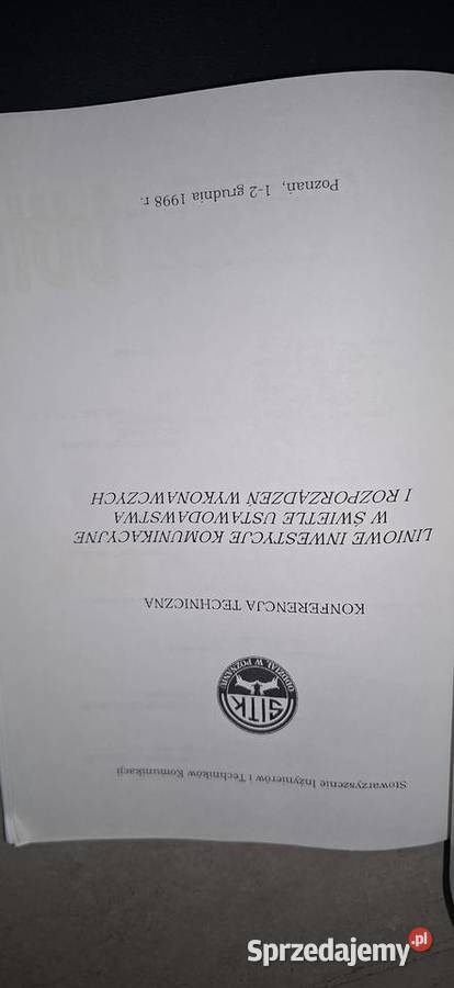 Unikatowe archiwalia SITK 19982000 Geneza Konin