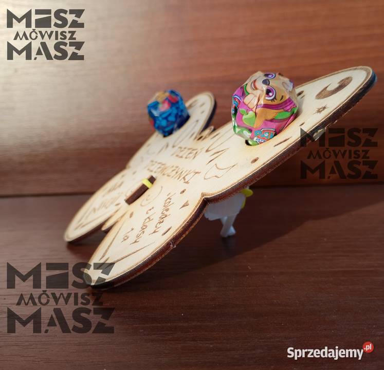 Motylek z lizakami na dzień dziewczynki plus Racot