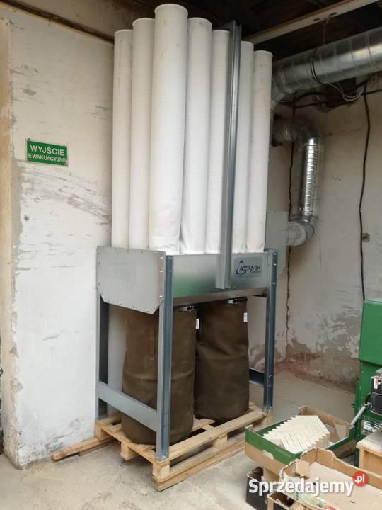 Brykieciarka Centralny sys wyciągu trocin Adamik wielkopolskie Chodzież