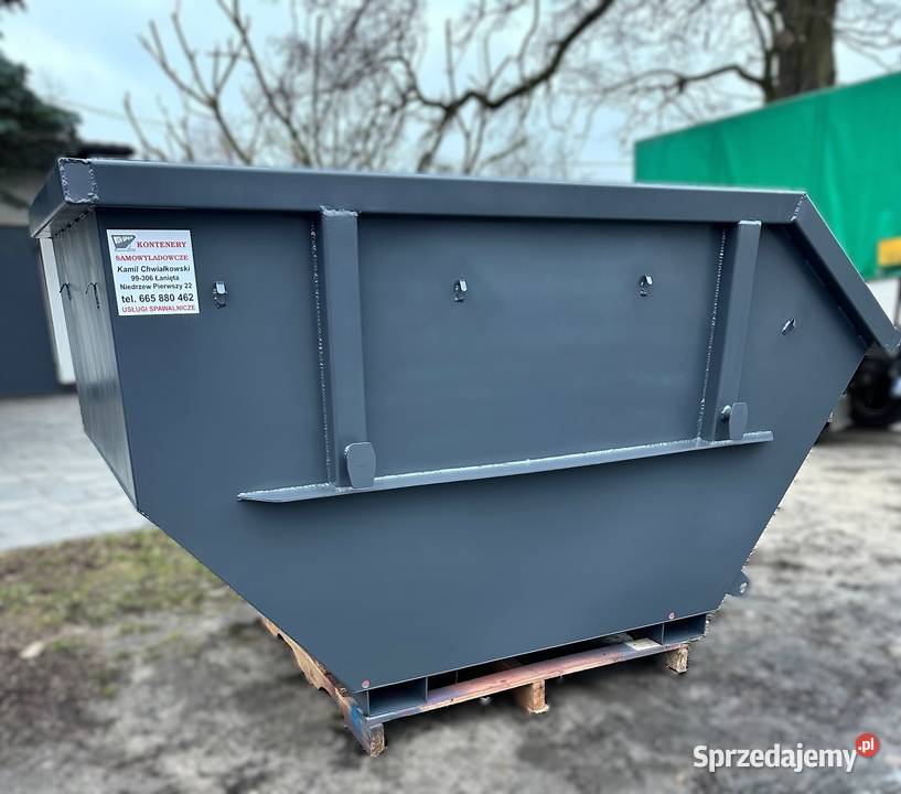 Kontener mulda koleba 3m3 kontener na gruz CE Niedrzew Pierwszy sprzedam