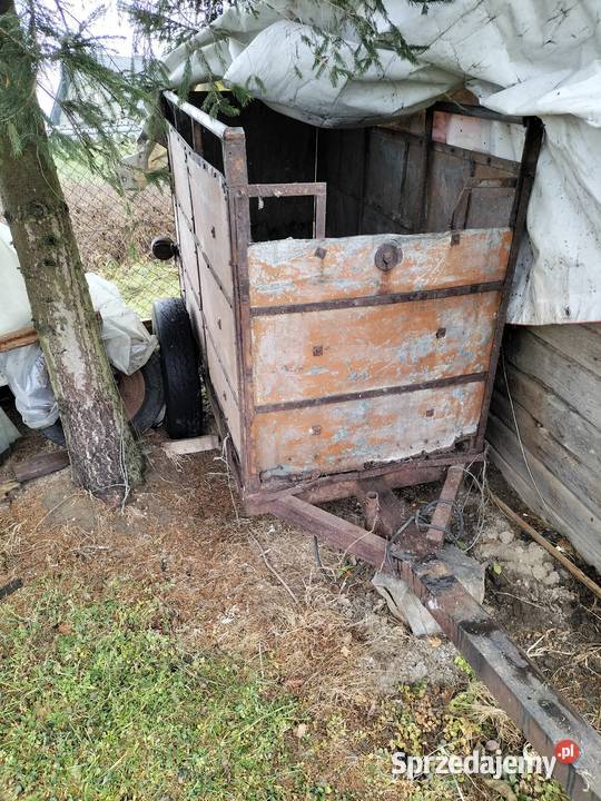 Sprzedam przyczepkę dwukolową rolniczą małopolskie Tymowa