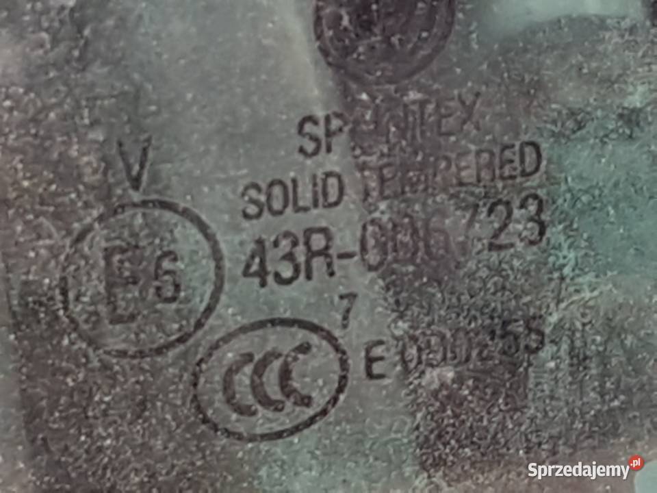 VW GOLF V PLUS SZYBA DRZWI LEWA TYL TROJKAT LEWY wielkopolskie sprzedam