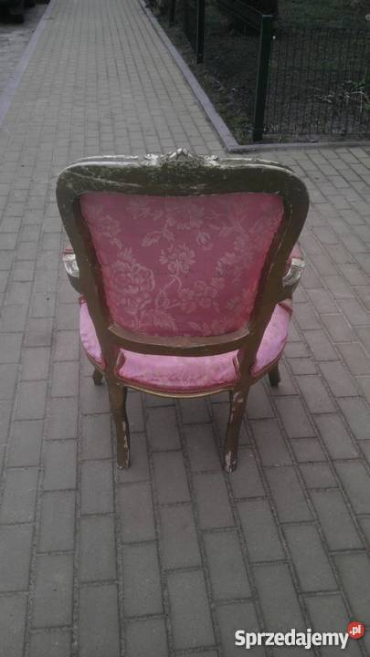 Stary fotel Ludwik do renowacji Gdańsk