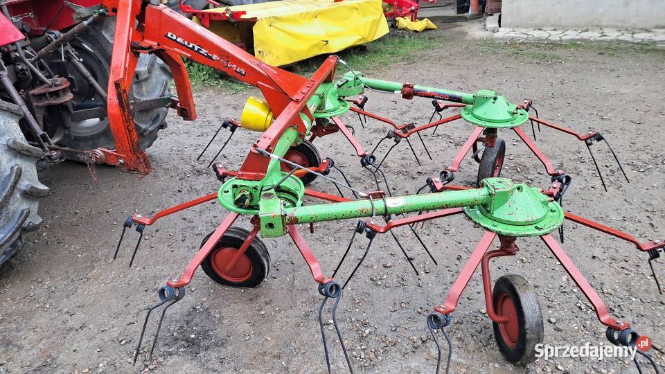 Przetrząsarka Przewracarka DEUTZFAHR KH 500 52m nieuszkodzony Mszana Dolna