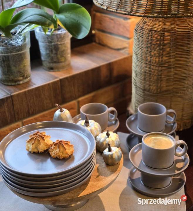 Serwis kawowy trzy kolory Łódź