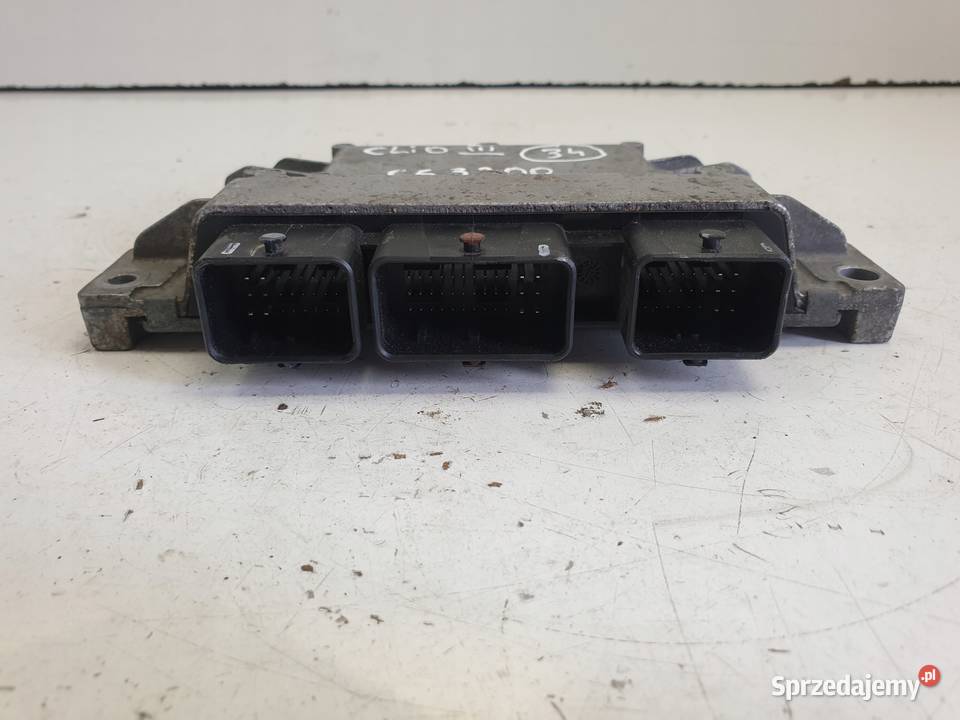 Renault Clio III 12 16V STEROWNIK SILNIKA osobowe lubelskie Chełm