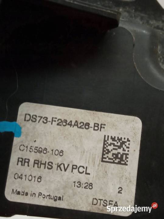 ZAMEK DRZWI TYŁ PRAWY EUROPA DS73F264A52BB Ford