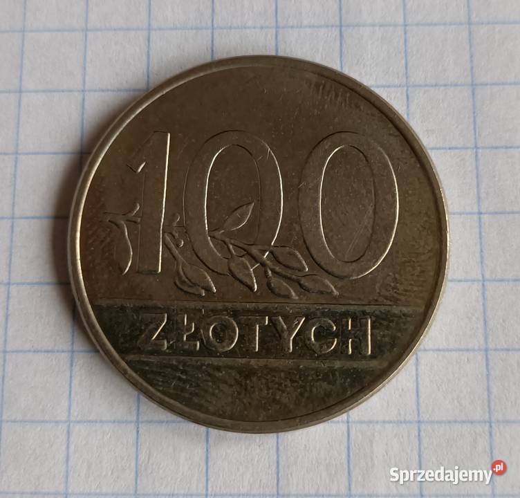 100 ZŁOTYCH 1990 POLSKA Piszczac